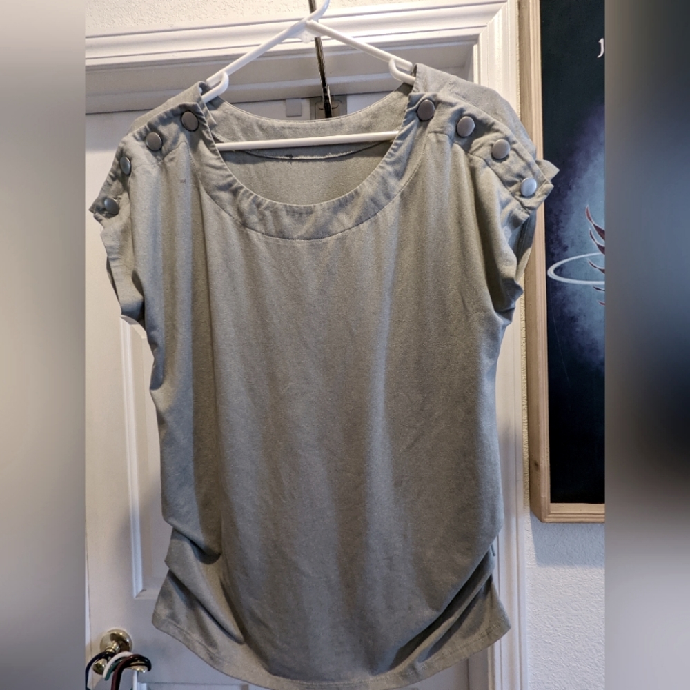 Olive green blouse